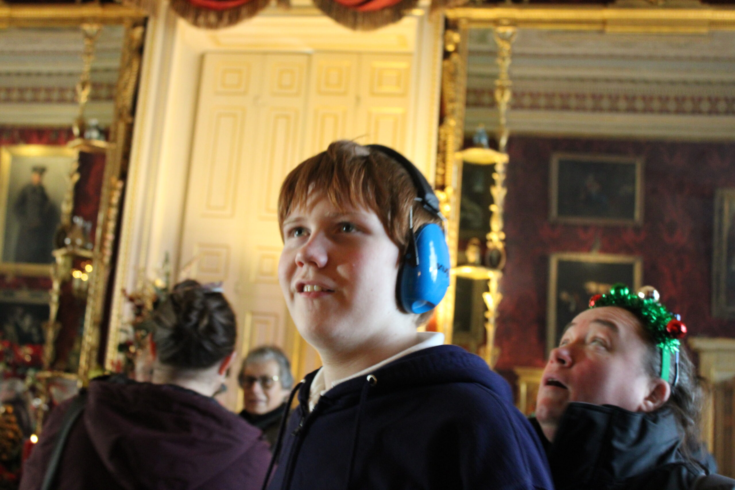 A memorable Christmas experience for learners visiting Harwood House with Allerthorpe School.