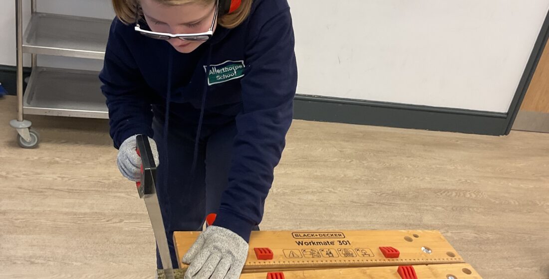 Supporting conservation and outdoor education at Allerthorpe Special Educational Needs School through hands-on Forest School projects.